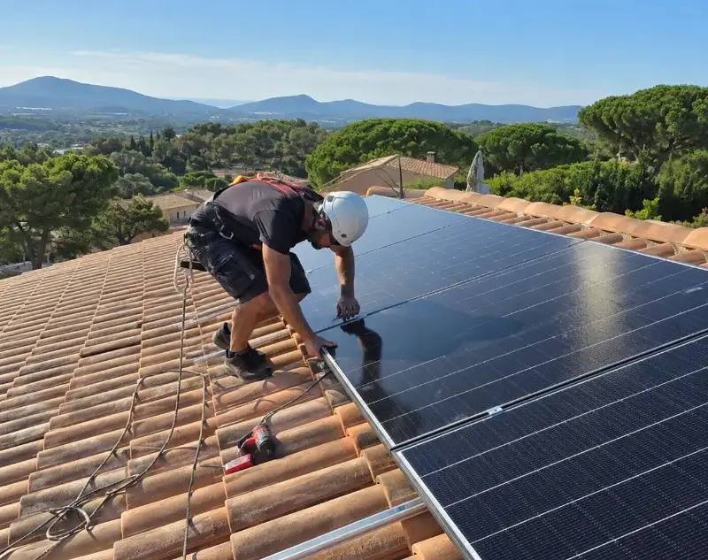 Installateur panneaux solaires Martigues — pose photovoltaïque sur toiture
